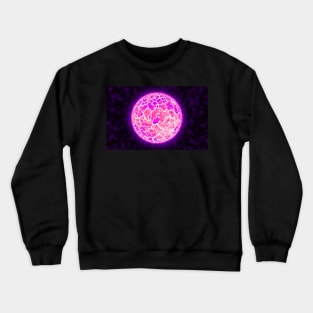 Exploding Sun - Purple Crewneck Sweatshirt